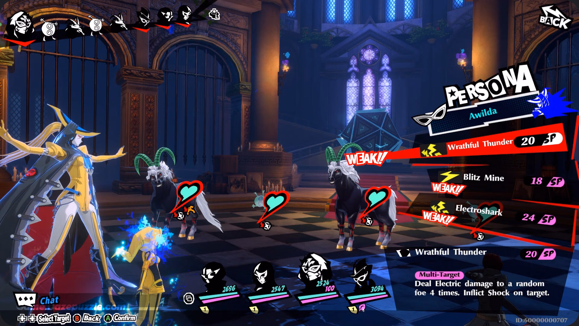 Persona 5 The Phantom X Combat