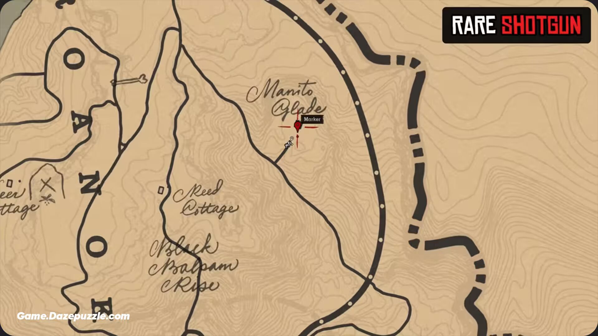 rare shotgun rdr2 location
