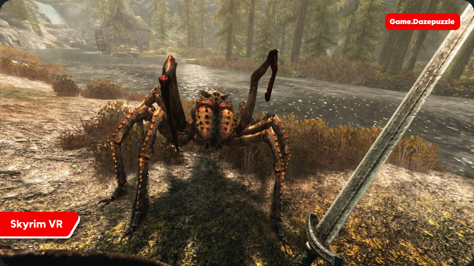 Skyrim VR Gameplay
