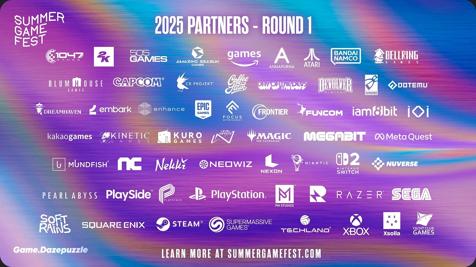 Summer Game Fest 2025 Partners