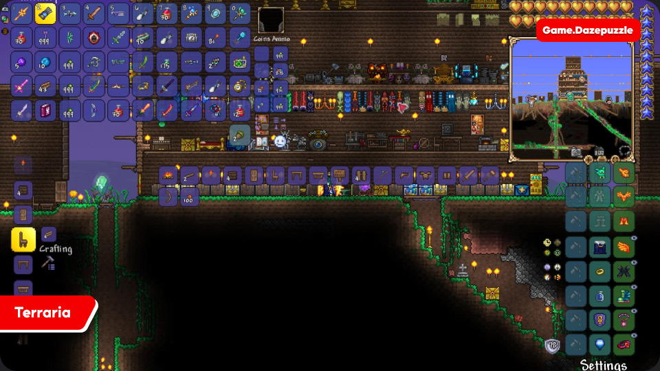 Terraria Crafting