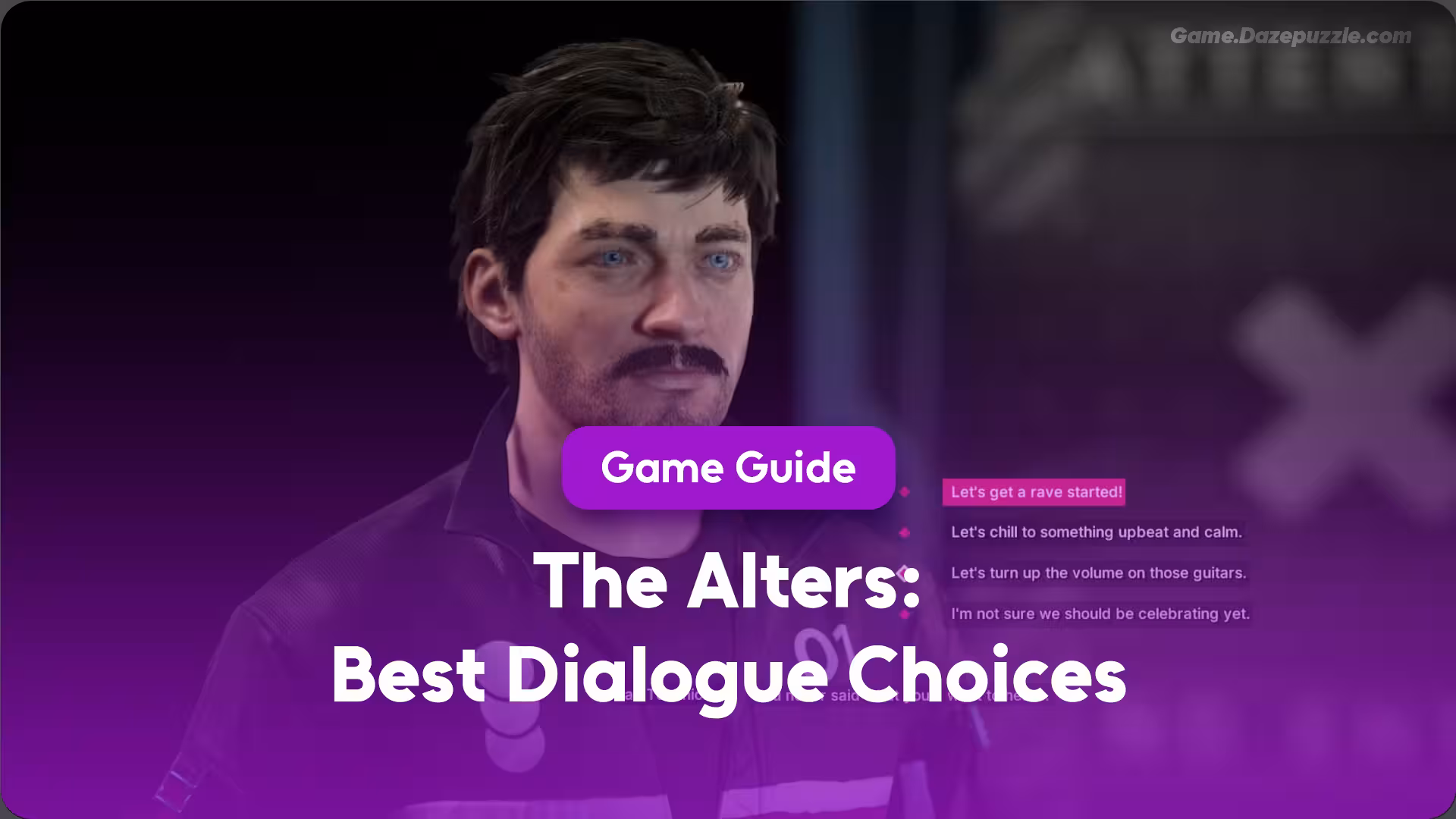 The Alters Best Dialogue Choices