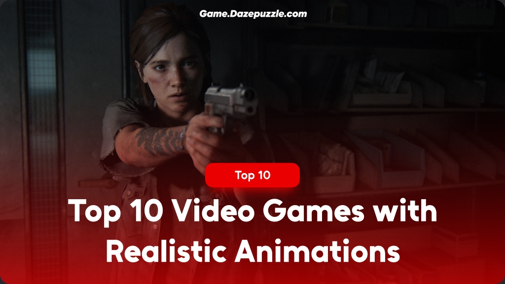 Top 10 Video Games with the most Realistic Animations